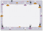 Sigel Papieren Schrijfonderlegger 'Bunny Ballerinas