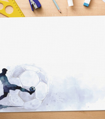Sigel papieren schrijfonderlegger 'Goal Zone', 420 x 297 mm