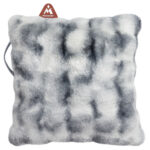 Montandor warmtekussen met heat pad, pluche, grijs