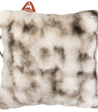 Montandor warmtekussen met heat pad, pluizig, taupe