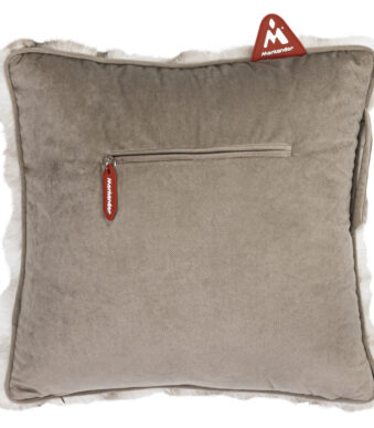 Montandor warmtekussen met heat pad, pluizig, taupe