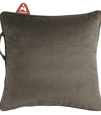 Montandor warmtekussen met heat pad, fluweel, bruin