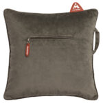 Montandor warmtekussen met heat pad, fluweel, bruin
