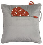 Montandor warmtekussen met heat pad, fluweel, champagne