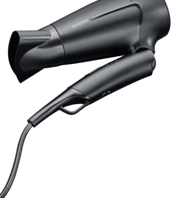 SEVERIN Reis-haardroger HT 0159, zwart