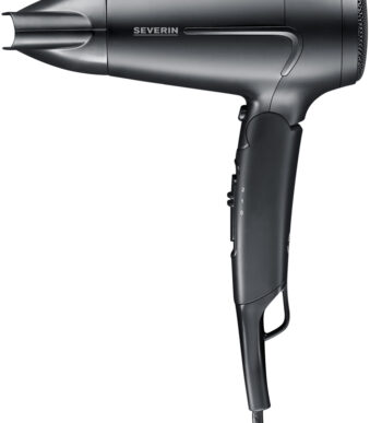 SEVERIN Reis-haardroger HT 0159, zwart