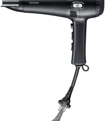 SEVERIN Haardroger HT 0165 met kabeloprolsysteem, zwart