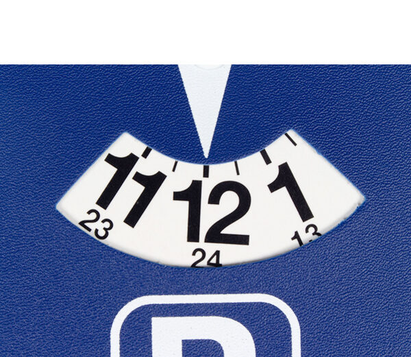 Kangaro parkeerkaart, 24-uurs indeling, blauw