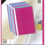 Kangaro snelhechters A4 PP gekleurd gesorteerd 5 stuks