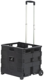 Kangaro opvouwbare transportkar met opvouwbare bak, draagvermogen 35 kg