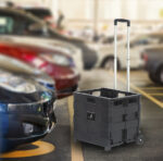 Kangaro opvouwbare transportkar met opvouwbare bak, draagvermogen 35 kg