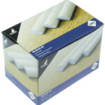 Kangaro wandbordkrijt, rond, wit