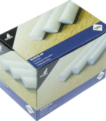 Kangaro wandbordkrijt, rond, wit