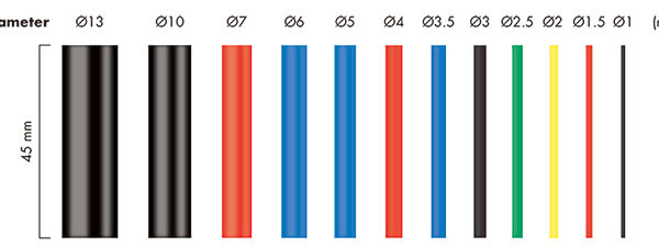 LogiLink Krimpkousset 800-delig, gekleurd gesorteerd