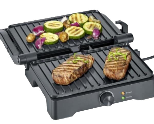 SEVERIN Contactgrill / Paninimaker KG 2391, zwart