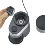 SEVERIN Koffiemolen KM 3880, 140 Watt, zwart/edelstaal