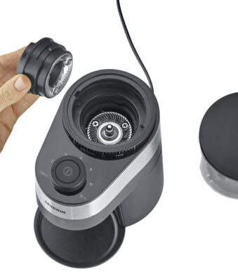 SEVERIN Koffiemolen KM 3880, 140 Watt, zwart/edelstaal