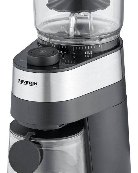 SEVERIN Koffiemolen KM 3880, 140 Watt, zwart/edelstaal