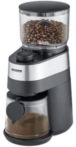 SEVERIN Koffiemolen KM 3880, 140 Watt, zwart/edelstaal