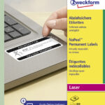 AVERY Zweckform Diefstalbeveiligde Etiketten, 45,7 x 25,4 mm