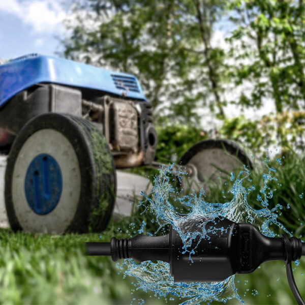 LogiLink verlengkabel met randaarde 5m IP44 spatwaterdicht