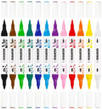 Kores Acrylstiften Duo, 2 punten, 12 stuks, diverse kleuren