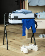 MOOR Mary bagagedrager II, met rugleuning, zwart