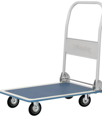 Wonday Stalen Platformwagen Cargo, Draagkracht 150 kg