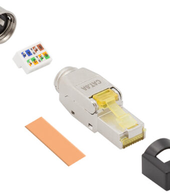 LogiLink RJ45 connector, Cat.8.1, afgeschermd