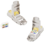 LogiLink RJ45 connector, Cat.8.1, afgeschermd