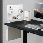 LogiLink Prikbord Bureau Organizer Rail Systeem, wit