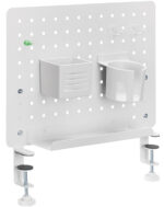 LogiLink Perfoboard Organizer met klembevestiging, wit