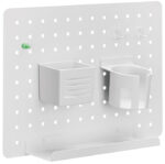 LogiLink geperforeerd wandorganizer systeem - wit