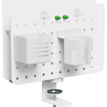 LogiLink Perfoboard Organizer met klembevestiging - wit