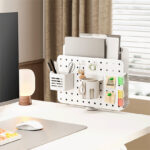 LogiLink Perfoboard Organizer met klembevestiging - wit