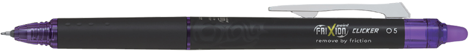 PILOT Frixion Point Clicker uitwisbare rollerball pen, paars
