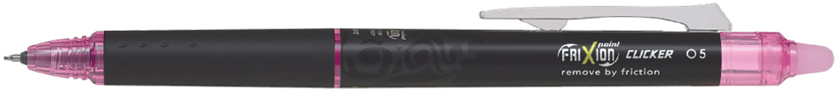 PILOT Frixion Point Clicker rollerball pen, roze