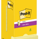 Post-it Super Sticky Z-Notes, 76 x 76 mm, kanariegeel