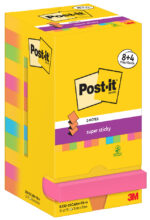 Post-it Super Sticky Z-Notes zelfklevende notitieblokjes, 76 x 76 mm, 12 stuks