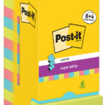 Post-it Super Sticky Z-Notes zelfklevende notities, 76 x 76 mm, 12 blokken