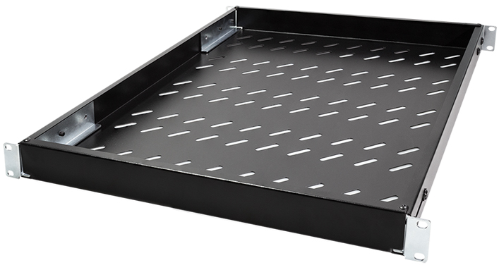 LogiLink 19" Legbord, 1 HE, verstelbaar, diepte 1000 mm