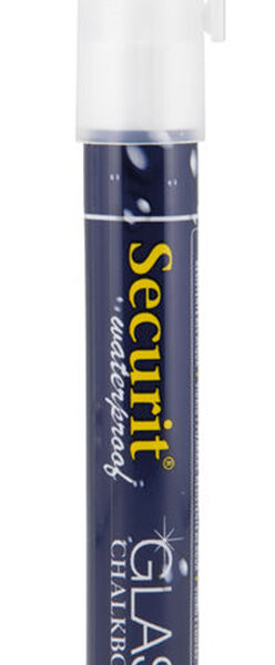 Securit krijtmarker waterproof medium wit