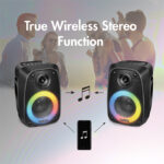 LogiLink Bluetooth 5.0 TWS speaker met 5 EQ-modi, zwart