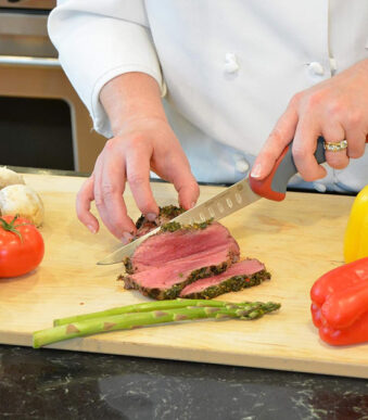 Titanium-keukenmes, lengte: 16 cm