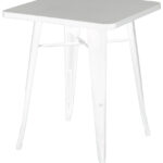 PAPERFLOW Outdoor Tafel URBAN, 600 x 600 mm, wit