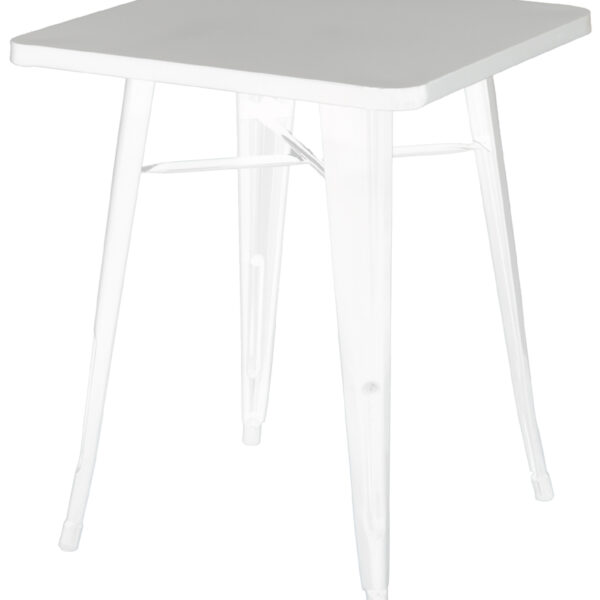 PAPERFLOW Outdoor Tafel URBAN, 600 x 600 mm, wit