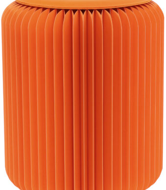 PAPERFLOW Opvouwbare kruk Flexistool, hoogte 420 mm, oranje