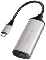 LogiLink USB 3.2 naar Gigabit Ethernet Adapter, aluminium