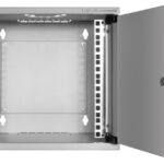 LogiLink 10 inch wandkast SoHo, 4HE, lichtgrijs