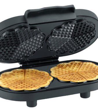 SEVERIN Duo-Wafelijzer Black Line WA 2118, zwart